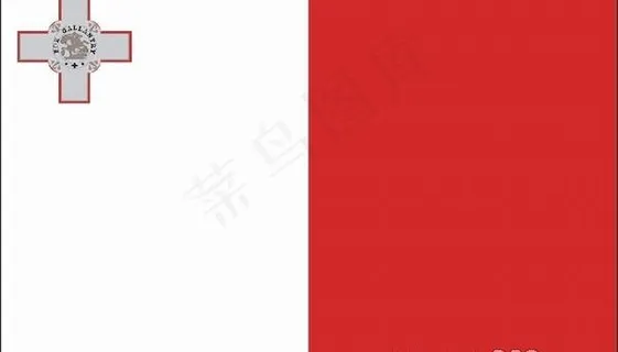 矢量马耳他国旗