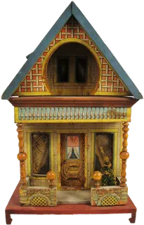 欧式复古建筑木屋房子PNG素材