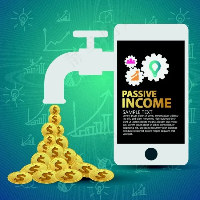 金融金币矢量图素材eps,ai矢量模版下载