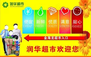 超市宣传广告图片