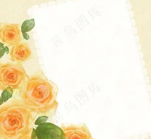 鲜花相框图片