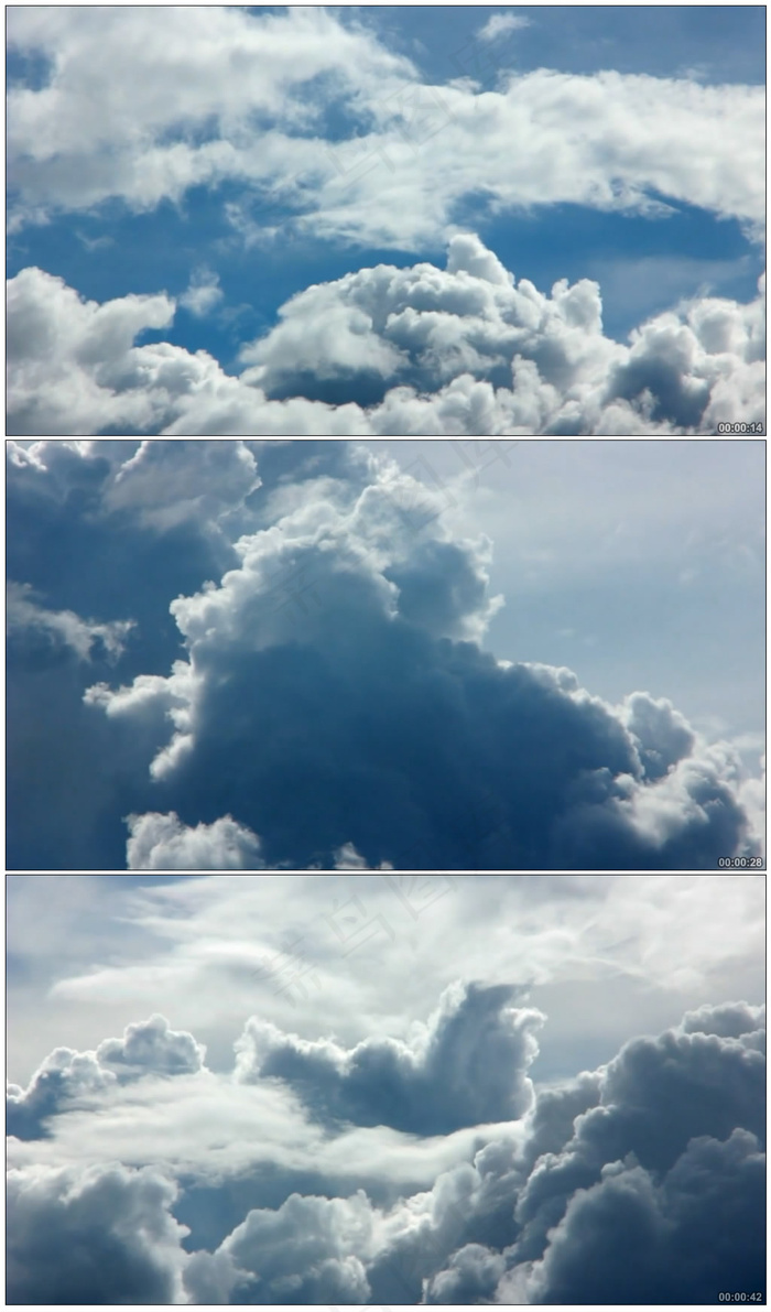 白云涌动乌云密布高清视频