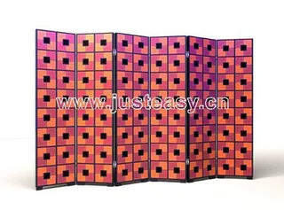 屏风系列，摘要现代屏幕，时尚的家具