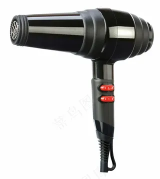 黑色电吹风 发廊专用干发器 时尚 大功率 舒适手感 吹风机