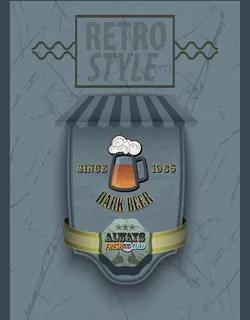 餐厅啤酒海报图片