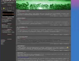 绿木丛林模板图片