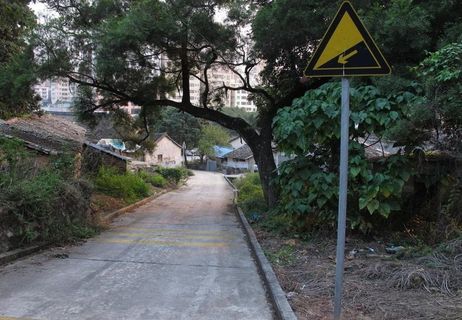 深圳的乡间小路图片