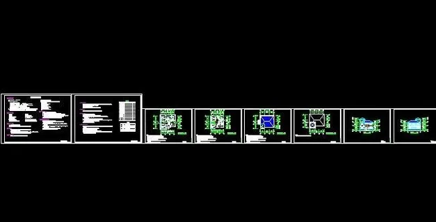 二层农村简易自建房小洋楼建筑图11...