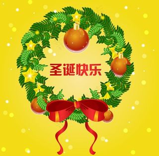 圣诞花环图片