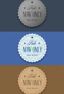 三款特棒复古徽章图片