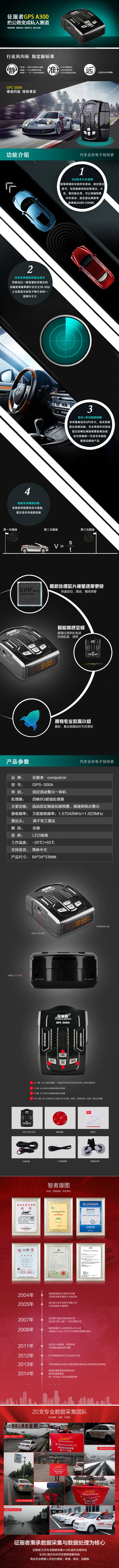 汽车雷达电子狗psd模版下载