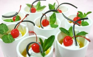 芒果牛奶布丁图片