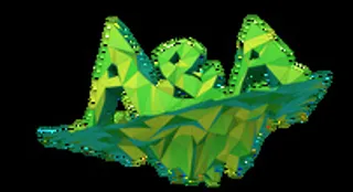 低面体风格文字图片