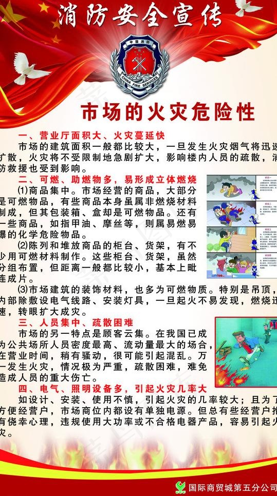 消防安全宣传图片(1929X3307(DPI:70))psd模版下载