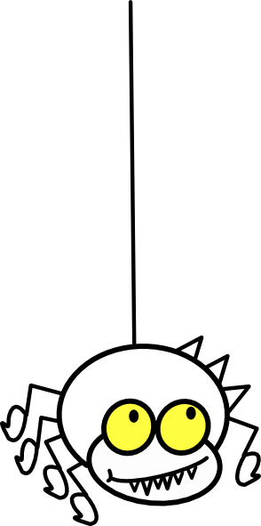 悬挂蜘蛛动画剪辑艺术