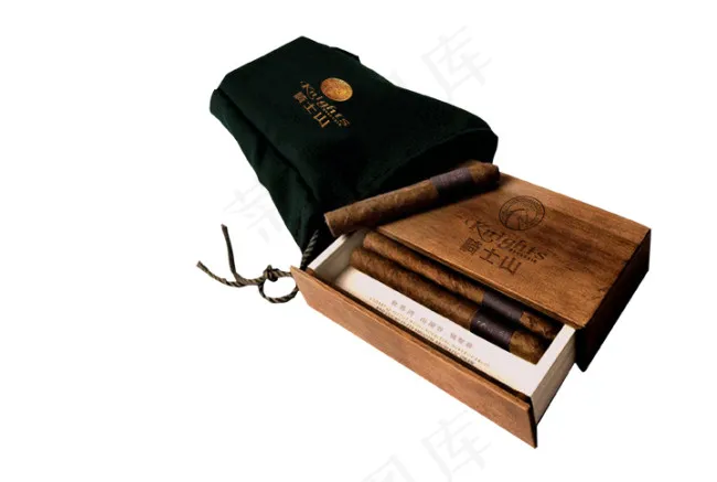 雪茄盒psd模版下载