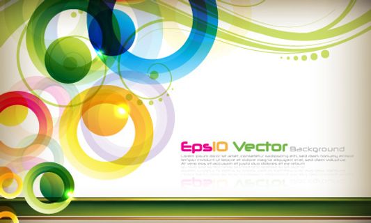 的背景矢量交响乐