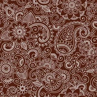 直线的绘制植物装饰图案的接地线