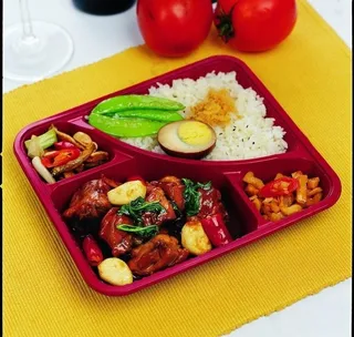 三杯鸡饭(套餐)图片