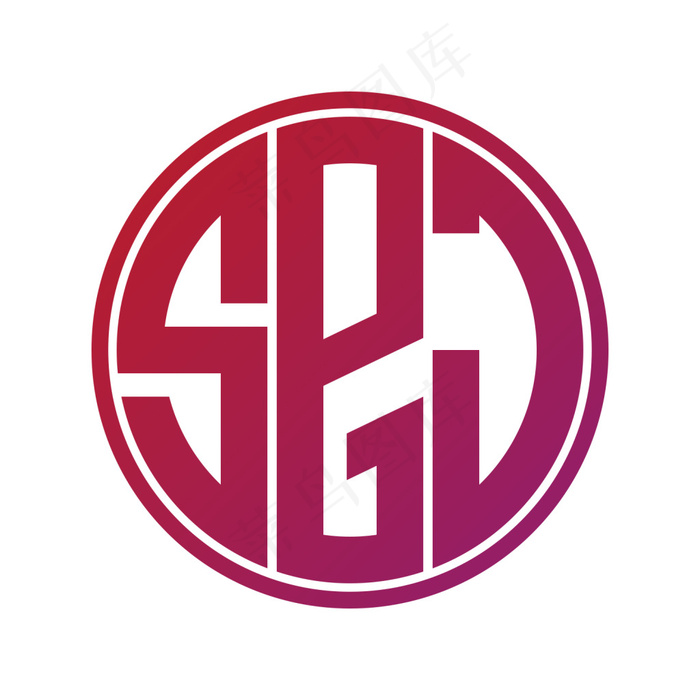 尚品国际logo(1500X1500(DPI:300))psd模版下载