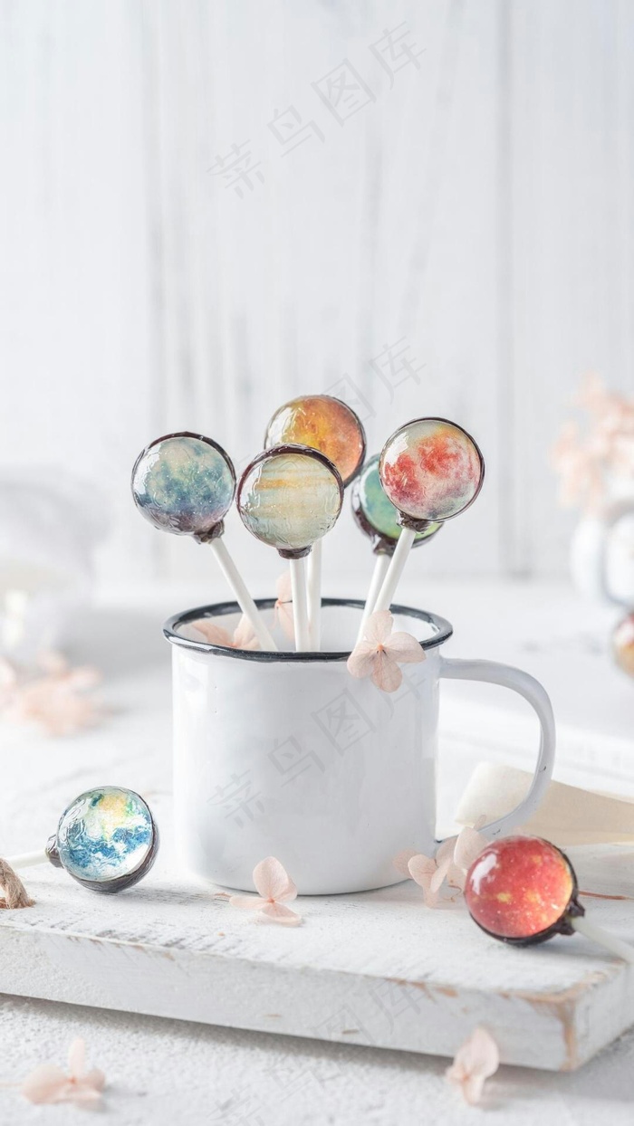 棒棒糖高清摄影图片