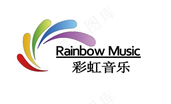 彩虹音乐LOGO
