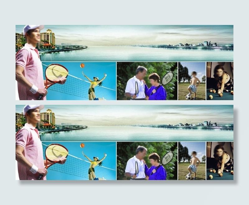 会所外墙广告图片