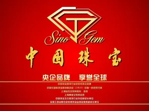 中国珠宝 红底 收银图片