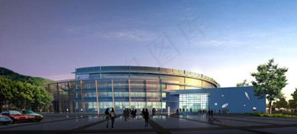 室外效果图模型图片