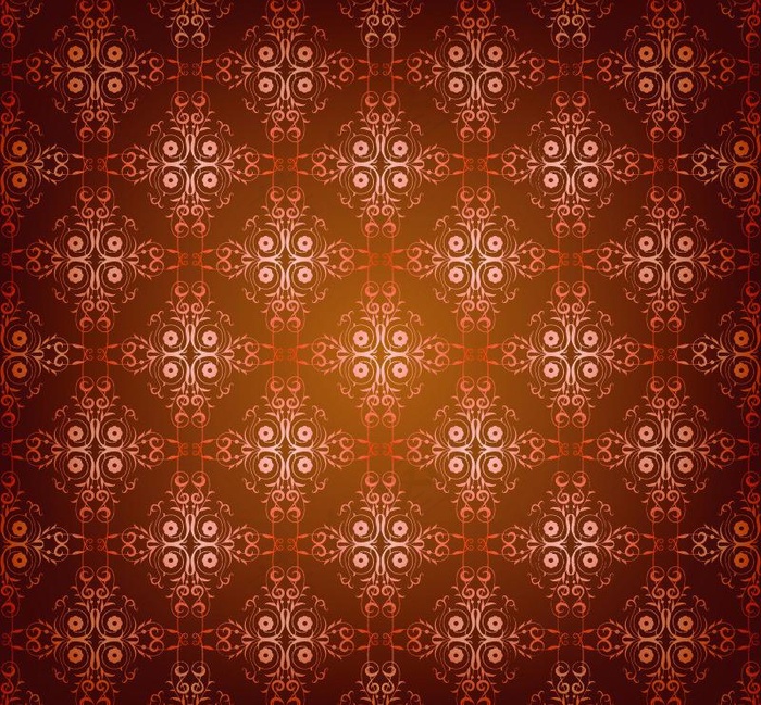 欧式花纹背景图片