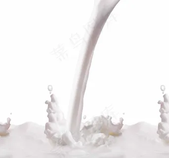 飞溅的奶花psd分层素材