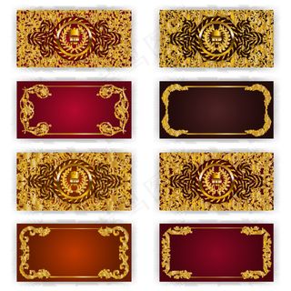 金色奢华会员卡