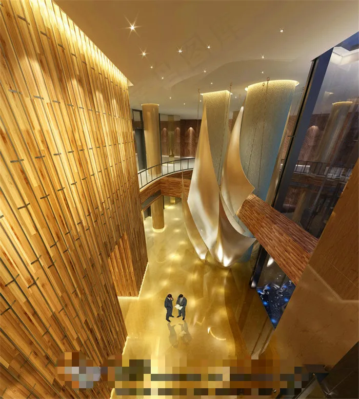 大厅3D模型