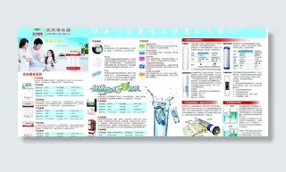 净水器展板图片