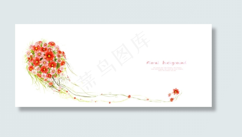 彩色球形花朵花纹PSD分层素材psd模版下载