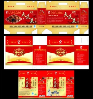 大头菜包装图片