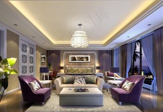 室内卧室效果图