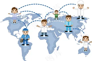 人们在社会网络图连通性的概念