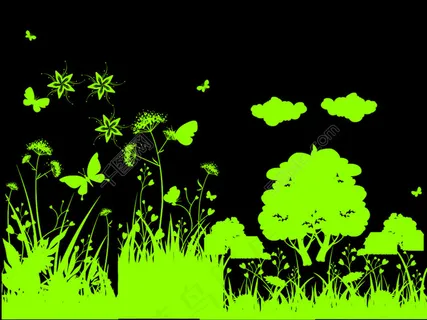 漂亮的小草蝴蝶