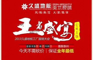 久盛地板 王者盛宴图片