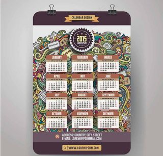 2015年羊年炫酷日历系列之4