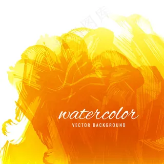 黄色背景矢量图