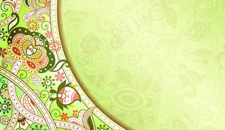 欧式古典花纹背景图片