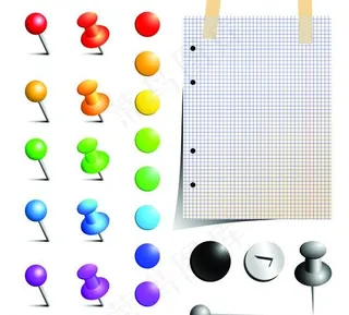 学习用品矢量素材图片