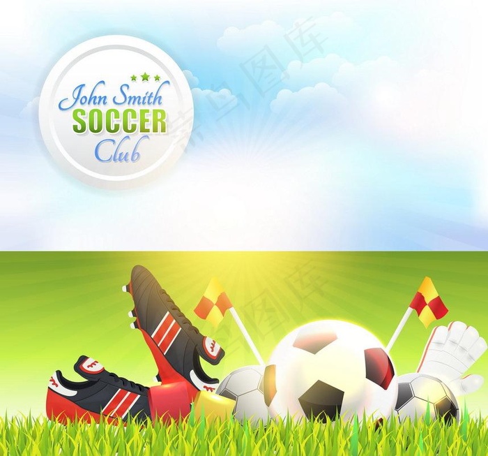 足球背景图片