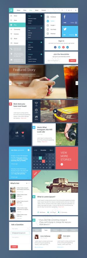 ui界面和扁平设计