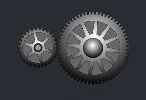 金属色齿轮 金属色齿轮