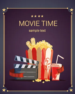 卡通 电影院宣传