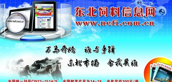 网站杂志宣传广告图片(4134X2205(DPI:35))psd模版下载