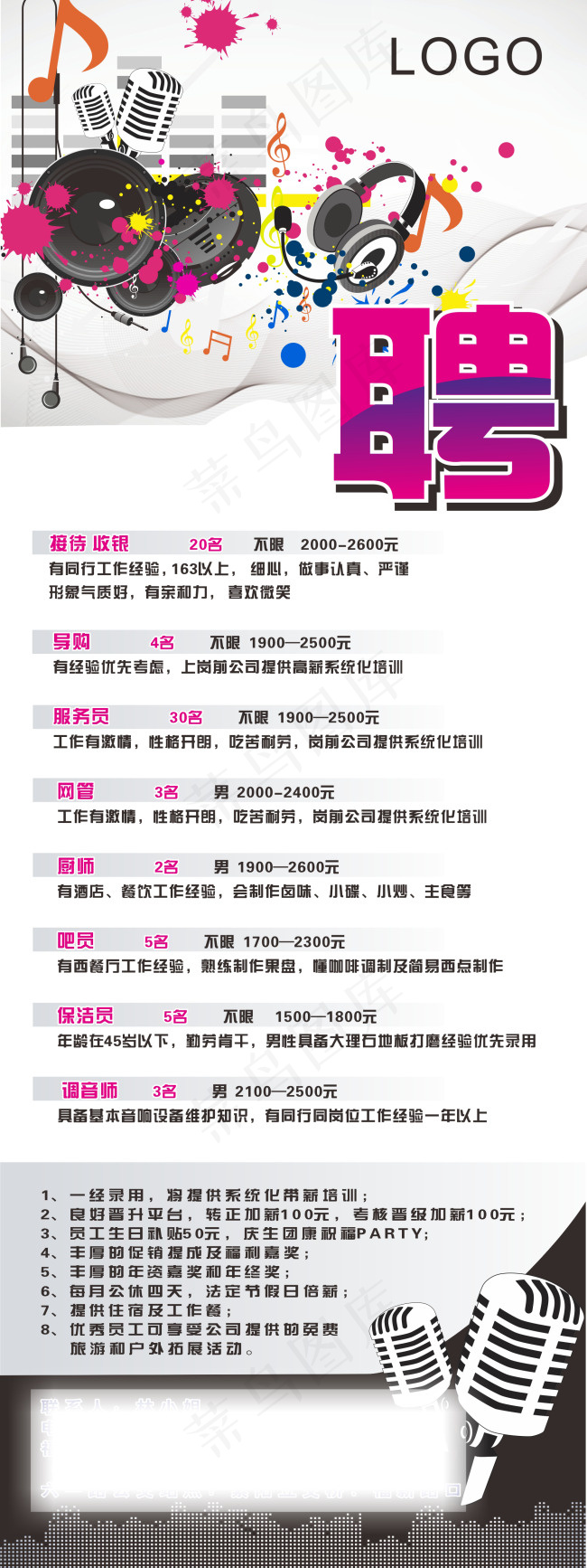 招聘cdr矢量模版下载